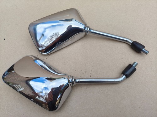 Paar chrom spiegel - chrom, original