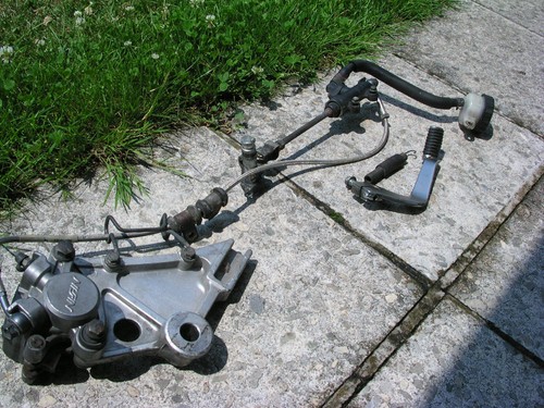 Bremse hinten bremssattel - bremse,